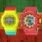 G-Shock Breezy Rasta Color Series DW-5600CM & GA-400CM