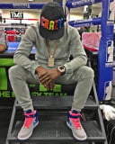 Floyd Mayweather Jr. wears blinged-out ‘King’ G-Shock watch
