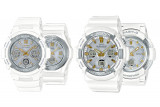 Precious Heart Selection White-Gold G-Shock & Baby-G Pairs