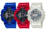 G-Shock GA-110CR and Baby-G BA-110CR Coral Reef Color
