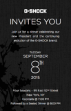 Private G-Shock dinner at the Four Seasons showcased luxury watches