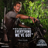 Chris Pratt wears a G-Shock GD-100-1B watch in Jurassic World