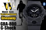YouTuber Watch Geek is giving away a G-Shock GBA-800
