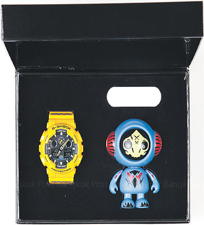 G-Shock X Tikkywow Siam Manud Straße 2015 Uhr